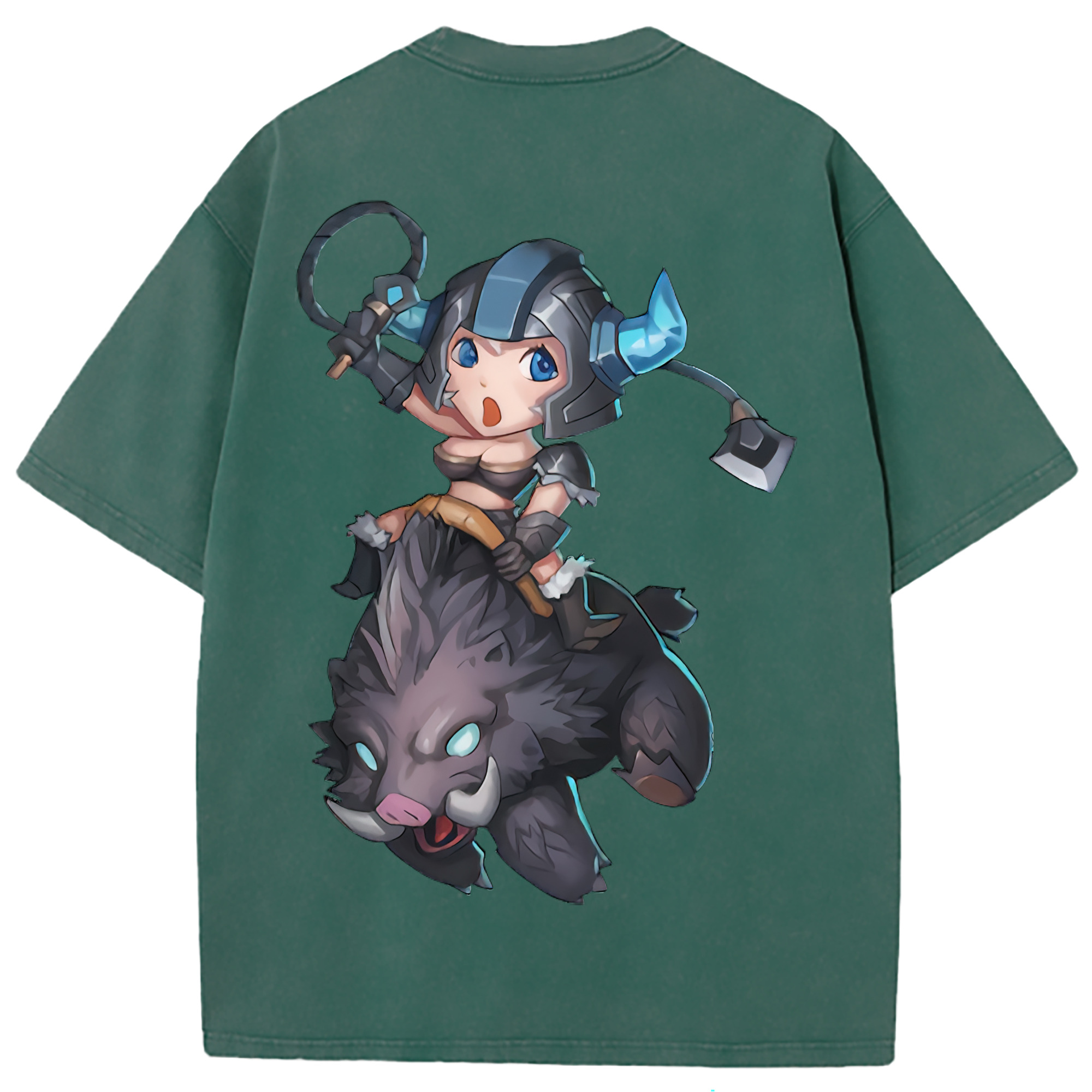 （画像用） リーグ・オブ・レジェンド League of Legends LOL 綿100% ヴィンテージ風 半袖Tシャツ（背面プリント）